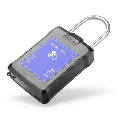 China Waterproof TL10-CAT1-EU 3G/4G Automotive Container Tracker RFID Seal Eseal GPS Lock Padlock Electronic GPS Tracker Tracking Device for sale