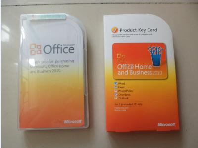 China Microsoft Office Home & Business 2010 Product Key Card , Microsoft Office 2010 Product Key Card for sale