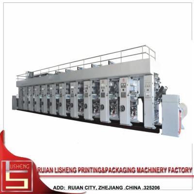 China Gravure flexo printing machine for Film Printing , Computer Auto Register for sale