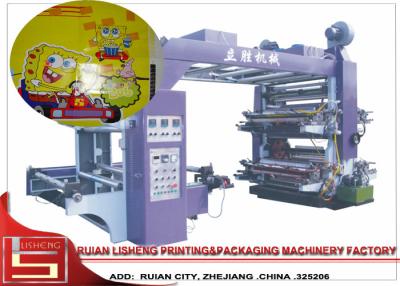 China high resolution Flexo Printing Machine With Roll to Roll , 80m/min for sale