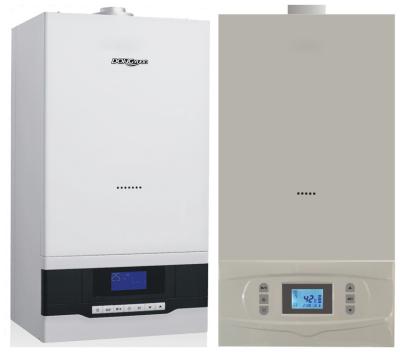 China Double Pipe Wall Hung Home Gas Boiler Low Running Voice 20-50HZ Power Supply for sale