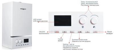 China Residential Energy Efficient Boilers , Gas Combi Boilers Tankless Storage for sale