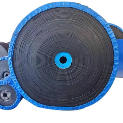 China Construction Works Steel Wire Flat Core Anti-tear Rubber Conveyor Belt Silicone Rubber Conveyor Belt for sale