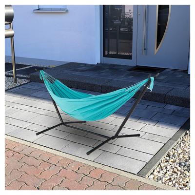 China YASN YS-4002 Comfortable Portable Outdoor Double Cotton Hammock With Stand for sale