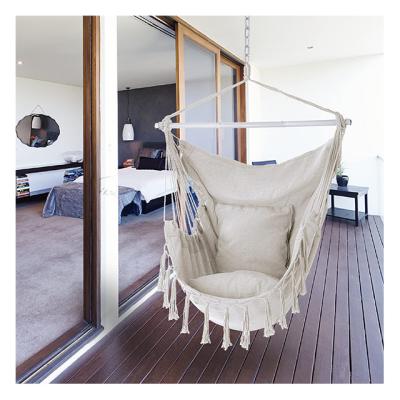 China YASN YS-4051 Modern Folding Rope Around Chair Patio Hammock Outdoor Macrame Hammock Woven Swing Chair for sale