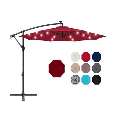 China YASN YS-3069 Modern Sun Cantilever Patio Umbrella Outdoor Patio Umbrellas and Bases for sale