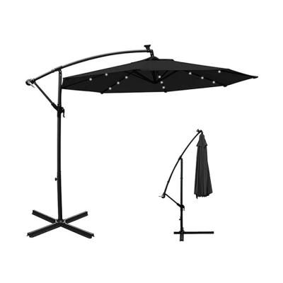 China YASN YS-3069 Modern Wholesale Cantilever Sun Garden Patio Led Parasols Umbrellas Umbrella Outdoor Parasols for sale