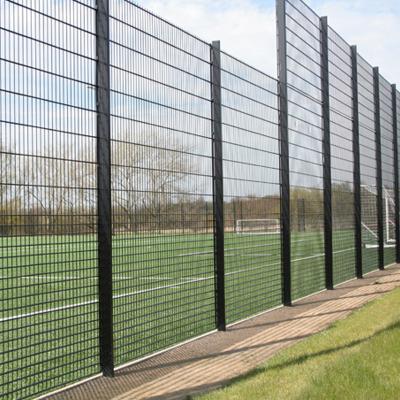 China 2021 Easily Assembled Cheap Price Cyclone Wire Roll Office Fence Australia Canada With PVC Coated Double Wire Mesh Fence for sale