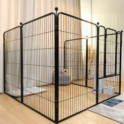 China Easily Assembled Indoor Type Pet Dog Barrier Room Fence Cage for sale