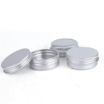 China Cosmetic Cream Aluminum Tin 15ml 30ml 50ml 100ml Jar 60g 100g Cosmetic Aluminum Candle Wax for sale