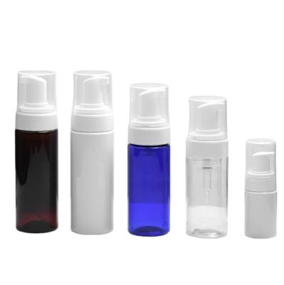 China Wholesale 30ml 50ml 60ml 80ml 100ml 150ml 200ml Round Cosmetic Plastic PET Foam Pump Soap Bottle for sale