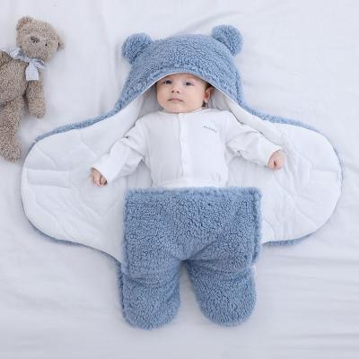 China Manufacturer Breathable Winter Thicken Newborn Wrap Baby Clothes Stroller Sleeping Bag Blanket for sale