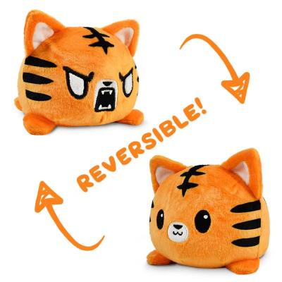 China 2022 Reversible Funny Plush Amazon Cat Gato Kids Plushie Stuffed Animals Unicorn Double-Sided Flip Doll Cute Plush Toys for sale