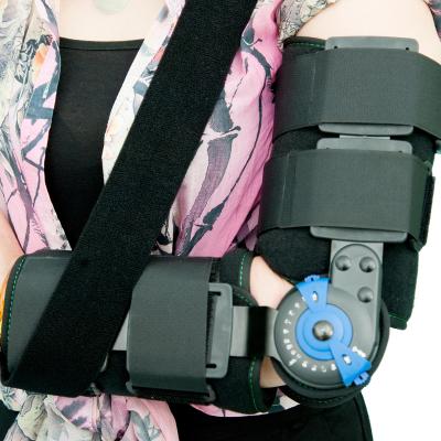 China Conservative Physiotherapy Treatment of Unstable Elbow Joint with or without Other Injury Adjustable Postoperative II (Normal) Elbow Brace for sale