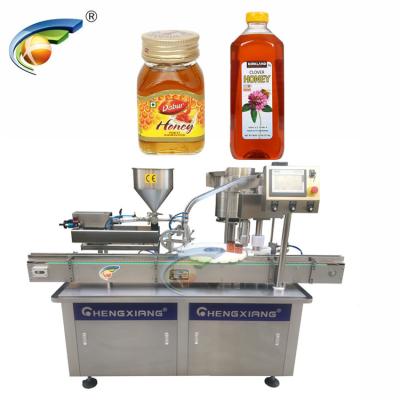 China Automatic High Viscosity Beverage Liquid Filling Machine , Honey Filling Machine Small Liquid for sale