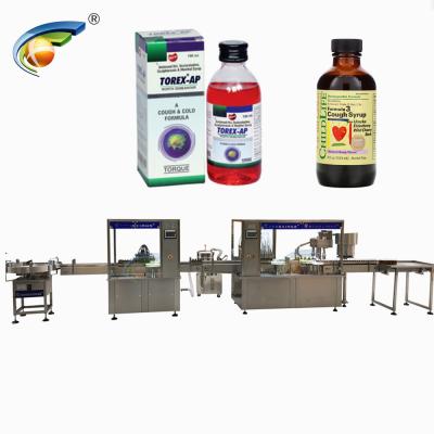 China Pharmaceutical Food Discount Price Syrup Filling Machine Line , Oral Liquid Syrup Filling Line for sale