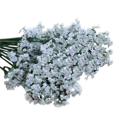 China Simulated Silk Fabric Plastic Simple Silk Flower 60 Baby's Breath Home Interior Decoration Flower for sale