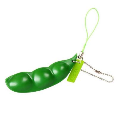 China Plastic+Leather ebay hot sale products dropshipping Edamame decompression free by abreaction small hanging green toys for sale