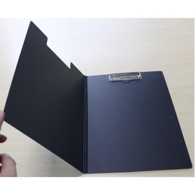 China Plastic Goods Office Clip A4 Letter Size PP Foam Clip Board Folder for sale