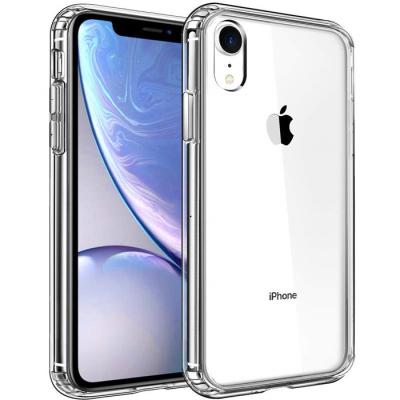 China Eco-friendly Compatible with iPhone XR Clear Case Anti-scratch Shock Absorption Cover Case for iPhone XR White for sale