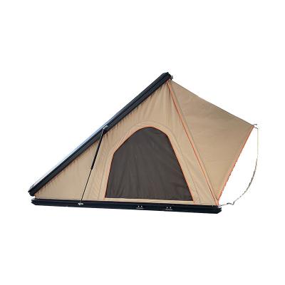 China Straight Bracing Type Car Roof Top Tent For Camping Waterproof Aluminum Roof Tent Top for sale