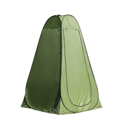 China Diagonal Tethering Type Outdoor Camping Automatic Changing Toilet Tent Shower Bath Tent for sale