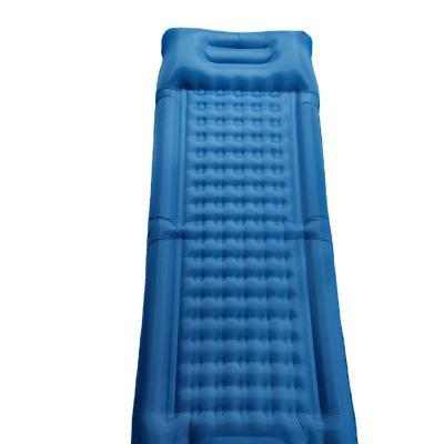 China TPU Strap Mat Foot Tread Lightweight Carrying Inflatable Outdoor Camping Sleep Mat for sale