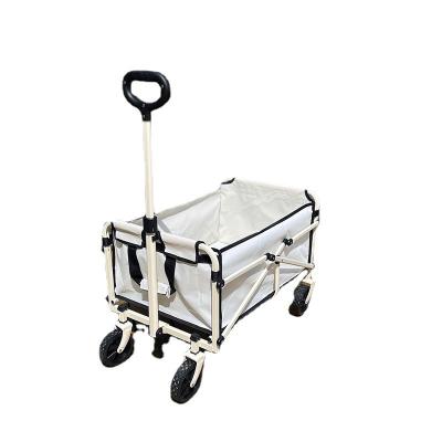 China Other Wholesale Portable Folding Camping Cart Pocket Cart Folding Outdoor Beach Cart for sale