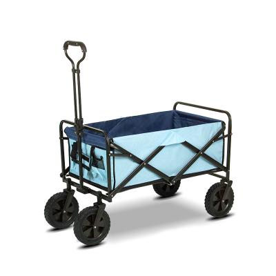 China Other Large Wheels Folding Camping Cart Outdoor Portable Cart Beach Garden Folding Cart for sale