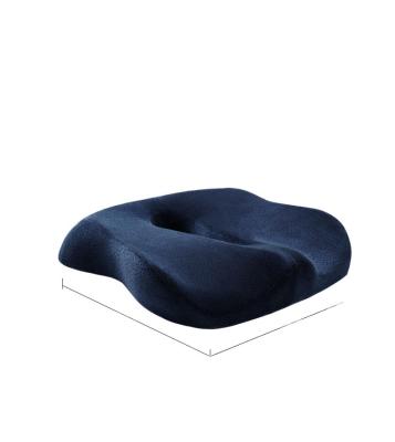 China Viable Hot Selling Medical Ergonomic Hip Cushion Large Air Circulation Memory Foam Car Office Cushion for sale