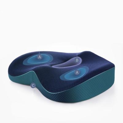 China Non-Toxic Hot Selling Ergonomic Cushion Memory Foam Office Chair Cushion For Orthopedic Tailbone Pain And Sciatica Protection For Car for sale