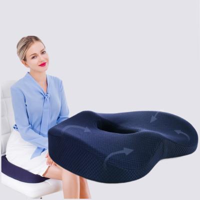 China Non-Toxic Hot Selling Ergonomic Cushion Memory Foam Office Chair Cushion For Orthopedic Tailbone Pain And Sciatica Protection For Car for sale