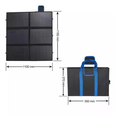 China Foldable Solar Panel 60w 80w 100w 200w 300w 400w Folding Monocrystalline Silicon Outdoor Portable Home Camping for sale