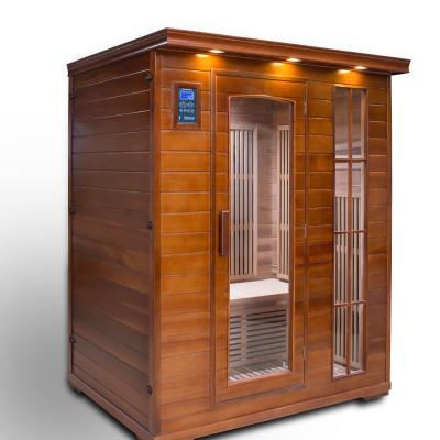 China Infrared Sauna Indoor Wet Detox Room Computer Control Panel Lightwave Wet Sweated Steam Bath for sale