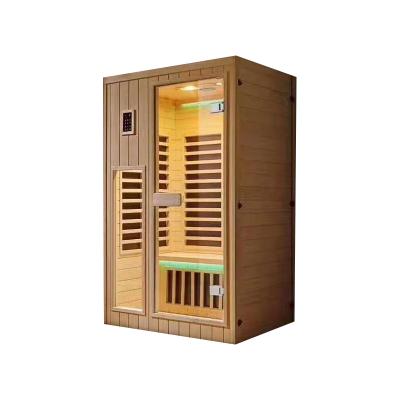 China 2021 new design computer control panel spa sauna far infrared sauna room with computer control panel for sale