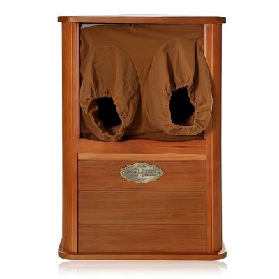 China Computer Control Panel Foot Sauna Hot Sales Vintage Hot Sales Vintage Wooden Far Infrared Portable Far Infrared Portable Spa for sale