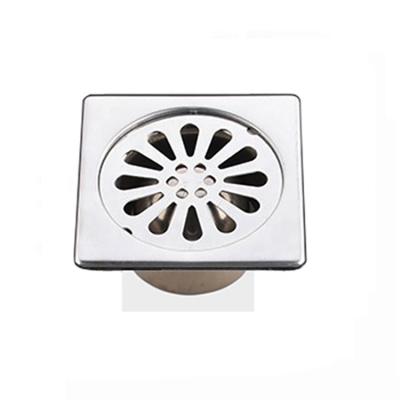 China FLOOR Hot Selling Custom Square Shower Drain Bathroom Stainless Steel Floor Drain for sale