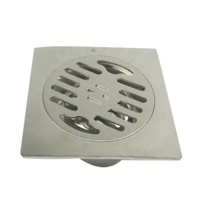 China Floor drain ss304 strainer 6 inch/stainless steel shower floor grate drain/anti odor floor drain for sale