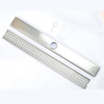 China Wholesale Price 60cm Length Modern Stainless Steel Linear Drain / Floor Drain Linear Grid Drain Along for sale