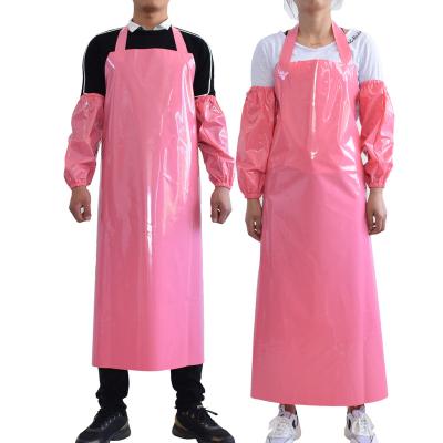 China SANITARY Factory Price Outdoor Glossy Matte Inside Soft And Comfortable Easy-to-Clean Reusable TPU Baking Apron for sale