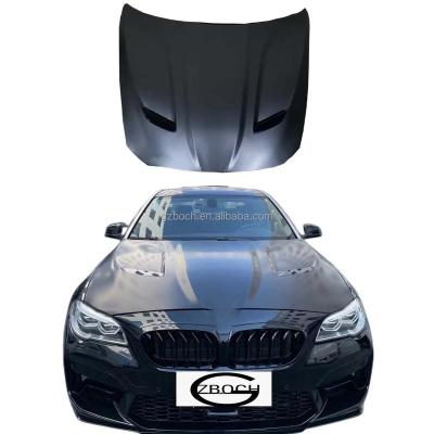 China PP Hood For Genuine BMW 5 Series F10 F18 AT CS Iron Hood Aluminum Engine Hood for sale