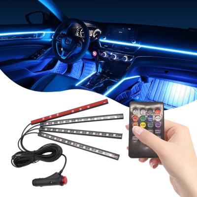 China Universal Automotive Ambient Lighting System RGB Automotive Decorative Accessories Led Car Interior Atmosphere Light. for sale