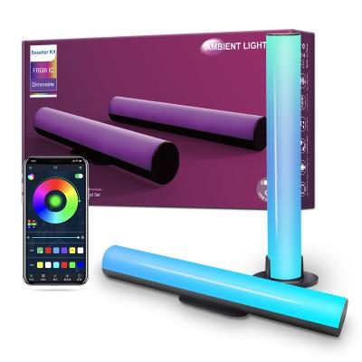 China Modern Sync RGB Flow Music Control App Ambient Smart Light Bar Led Light Bars. for sale