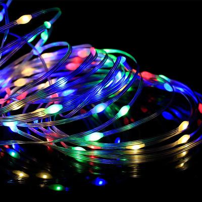 China Leather String Lamp Most Popular Xmas Decor Lights Christmas Copper Wire Lamp Leather String. for sale