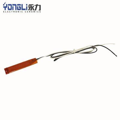 China PTC Ceramic PTC Heating Elements For Hair Iron With Long Wire for sale