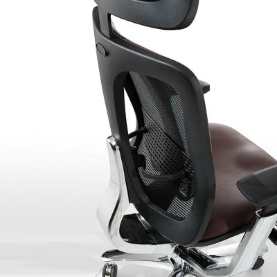 China (Size) Ergonomic China Manufacture Manager Adjustable Leather Swivel Executive Office Chair for Office Furniture for sale