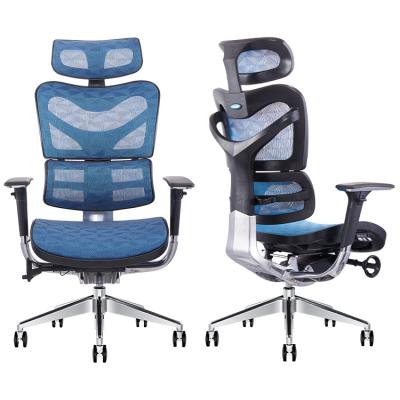 China Adjustable High Back Height X Shape Lumbar Support Chair Ergonomic Desk For Back Pain For Manager for sale