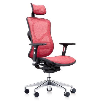 China High Adjustable Headrest Back (Height) Adjustable Headrest Mesh Ergonomic Chair Office Furniture China Factory for sale