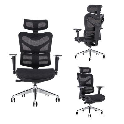 China High End Best (Height) Adjustable Quality BIFMA Mesh Executive Office Chair With Tall And Tall Adjustable Lumbar Support for sale