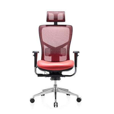 China JNS-682 Best Quality Modern Executive Ergonomic Office Mesh Executive Chair (Height)Adjustable with Adjustable Headrest and Seat Plowing for sale